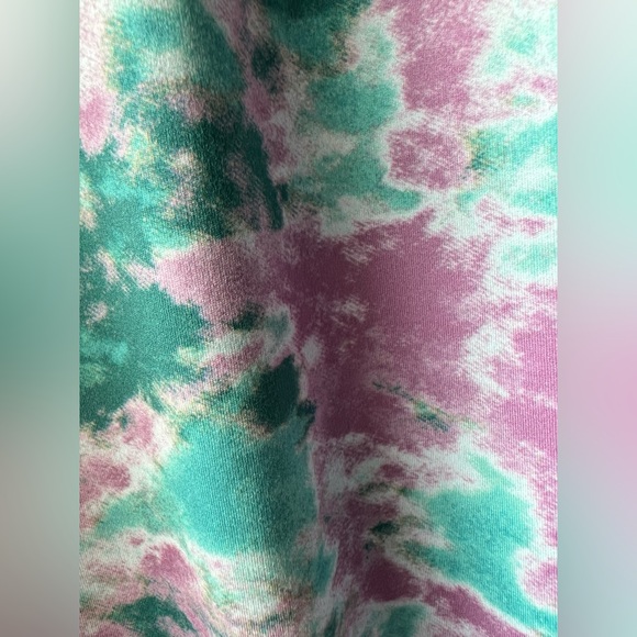 Athleta Girl - Girls XL 14 - NWT - Green Multi - High Rise Tight - Picture 2 of 8